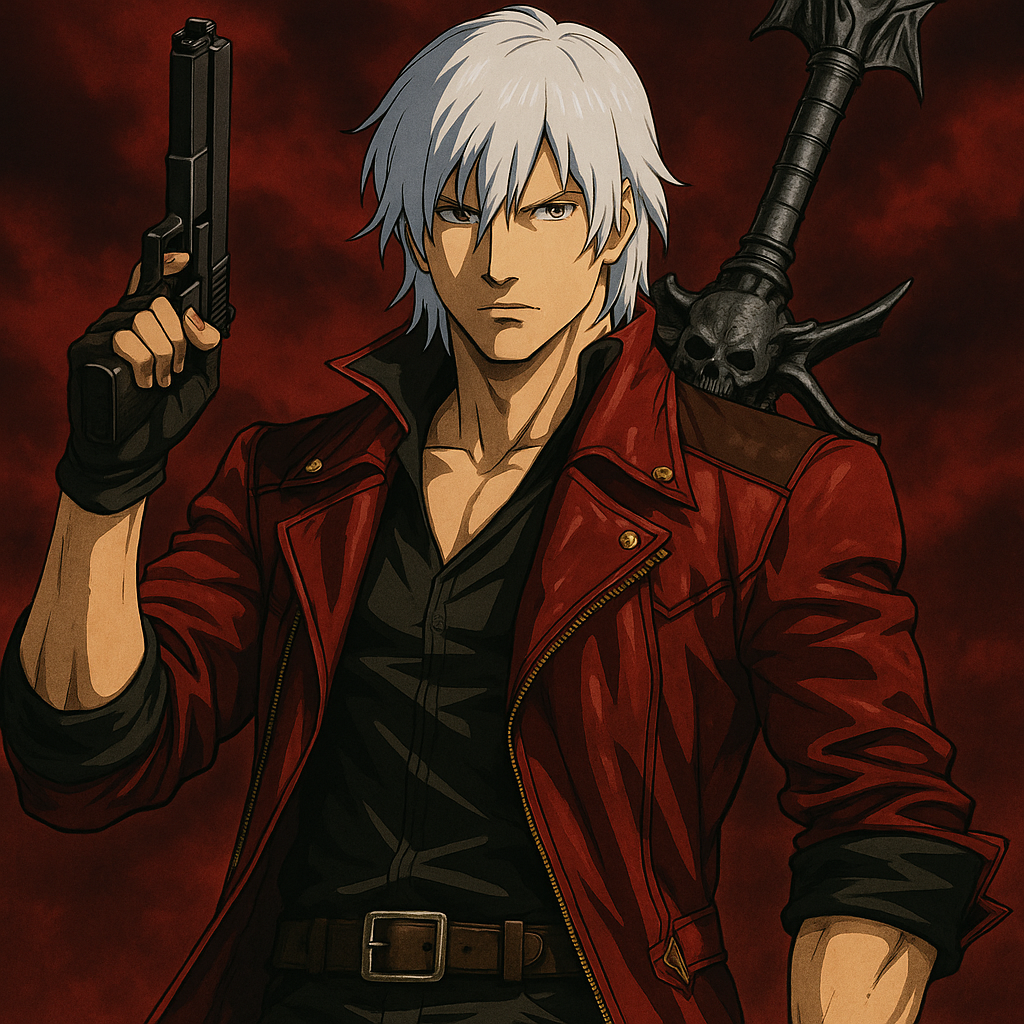 Devil May Cry anime key visual