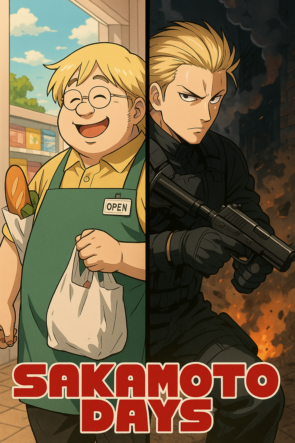 Sakamoto Days Part 2 key visual