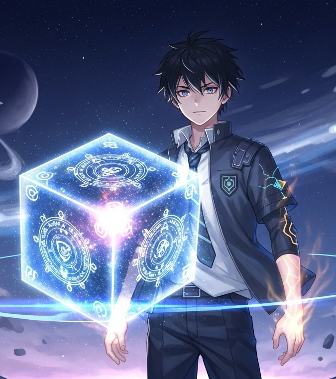 The Super Cube (donghua) key visual